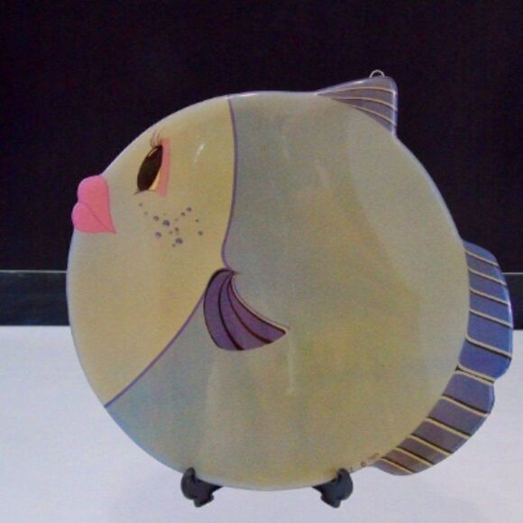 Flounder Fish Wall Art Caron Nolet Quebec Canada - Picture 1 of 4